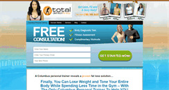 Desktop Screenshot of columbusgapersonaltrainer.com